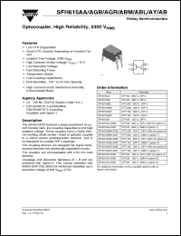 Click here to download SFH615AY-X008 Datasheet
