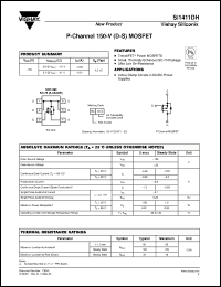 Click here to download SI1411DH-T1-E3 Datasheet