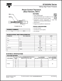 Click here to download ST330S16P1PBF Datasheet