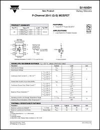 Click here to download SI1469DH_08 Datasheet