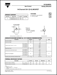 Click here to download SI1304BDL-T1-E3 Datasheet