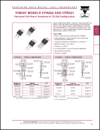 Click here to download VPR221 Datasheet