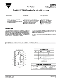 Click here to download DG221BDY Datasheet