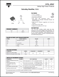 Click here to download 10TQ035STRR Datasheet