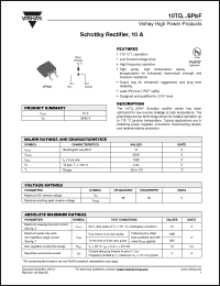 Click here to download 10TQ035SPBF Datasheet