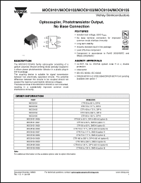 Click here to download MOC8101-X007 Datasheet