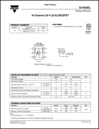 Click here to download SI1400DL-T1-E3 Datasheet