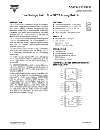 Click here to download DG2732DQ-T1-E3 Datasheet