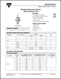 Click here to download 42HFR140M Datasheet