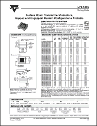 Click here to download LPE6855ER680MG Datasheet