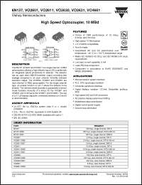 Click here to download 6N137-X007 Datasheet