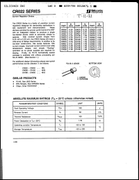 Click here to download CR024 Datasheet