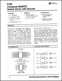 Click here to download D129AL Datasheet
