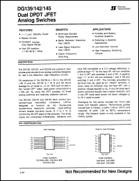 Click here to download DG145AL/883 Datasheet