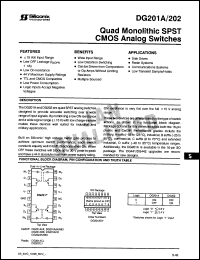 Click here to download DG202BK4 Datasheet