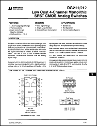 Click here to download DG212CJ4 Datasheet