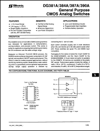 Click here to download DG390ABK4 Datasheet