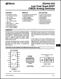 Click here to download DG445DY-T1 Datasheet