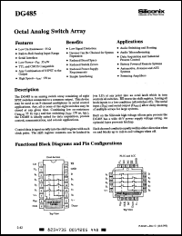 Click here to download DG485AK Datasheet