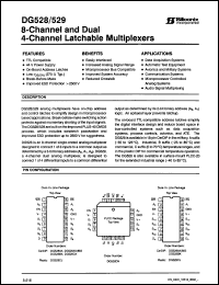 Click here to download DG529BK4 Datasheet