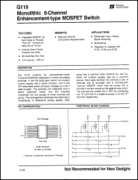 Click here to download G119AP Datasheet