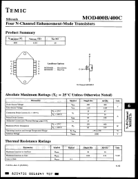 Click here to download MOD400C Datasheet