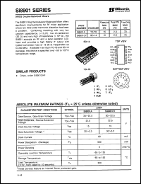 Click here to download SI8901BY Datasheet