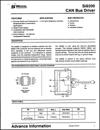 Click here to download SI9200AY Datasheet