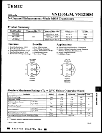 Click here to download VN1206M Datasheet