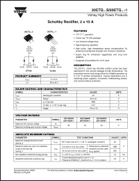 Click here to download 20CTQ045STRL Datasheet