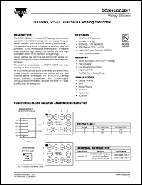 Click here to download DG3516DB-T5-E1 Datasheet