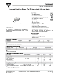 Click here to download TSKS5400S_08 Datasheet