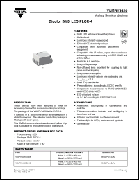 Click here to download VLMRY3420-GS18 Datasheet