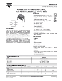 Click here to download SFH1617A-4 Datasheet