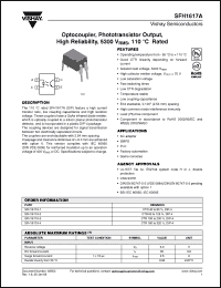 Click here to download SFH1617A Datasheet