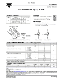 Click here to download SI5920DC Datasheet
