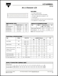 Click here to download LCD-020M002L_08 Datasheet