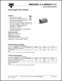 Click here to download MMSZ4682-V Datasheet