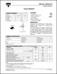 Click here to download IRFL014TRPBF Datasheet