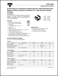 Click here to download TCPT1200_07 Datasheet