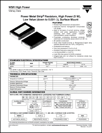 Click here to download WSR55L000JTA Datasheet