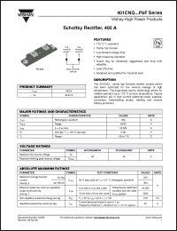 Click here to download 401CNQ045PBF Datasheet