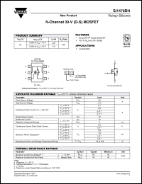 Click here to download SI1470DH Datasheet