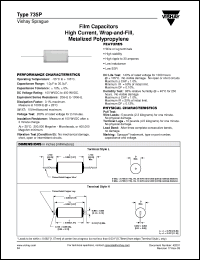 Click here to download 735P306X9100H Datasheet