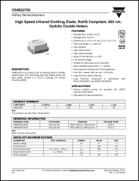 Click here to download VSMG3700 Datasheet