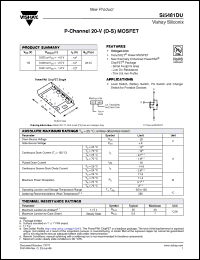 Click here to download SI5481DU-T1-GE3 Datasheet