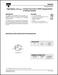 Click here to download DG2303DL-T1-E3 Datasheet