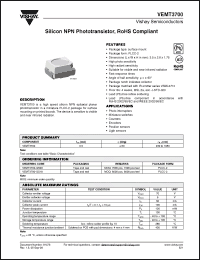 Click here to download VEMT3700-GS18 Datasheet