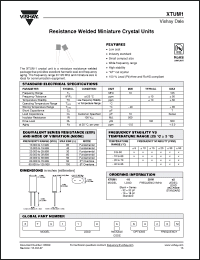 Click here to download XTU118ARR40M Datasheet