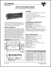 Click here to download APD-240M026A Datasheet